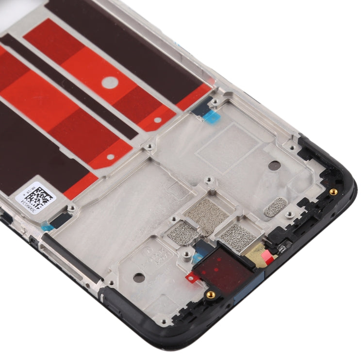 Pour OPPO A11, boîtier avant, cadre LCD, plaque de lunette