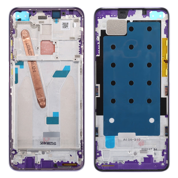 Plaque de lunette de cadre LCD de boîtier avant pour Xiaomi Redmi K30 5G