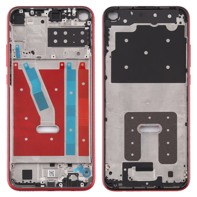 Plaque de lunette de cadre central d'origine pour Huawei P40 Lite E / Enjoy 10