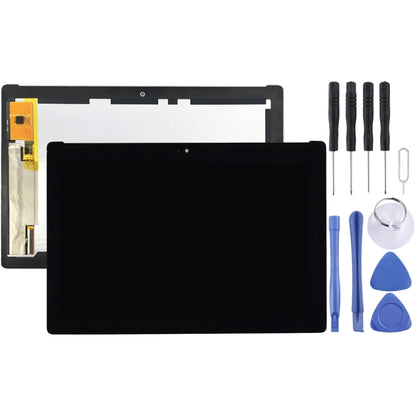 Ensemble complet d'écran LCD et de numériseur pour Asus ZenPad 10 Z300M / P021 (version câble flexible jaune)
