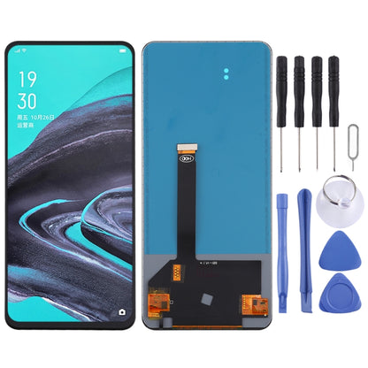 Écran LCD matériel TFT et assemblage complet de numériseur (sans identification par empreinte digitale) pour OPPO Reno2