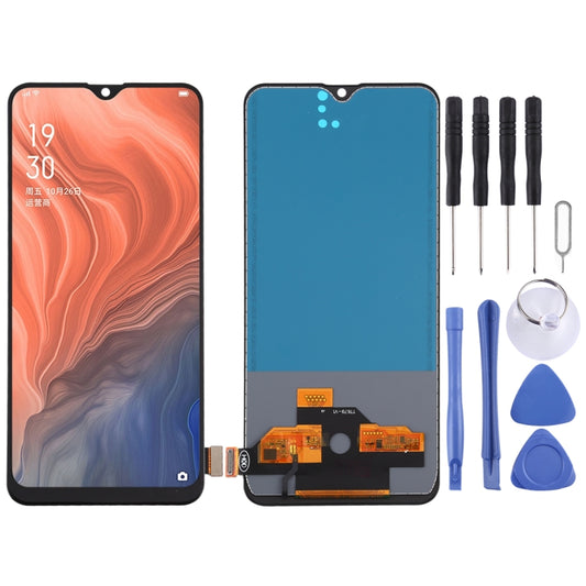 Ensemble complet d'écran LCD et de numériseur en matériau TFT (sans identification par empreinte digitale) pour OPPO Reno Z / K5 / Realme XT / Realme X2
