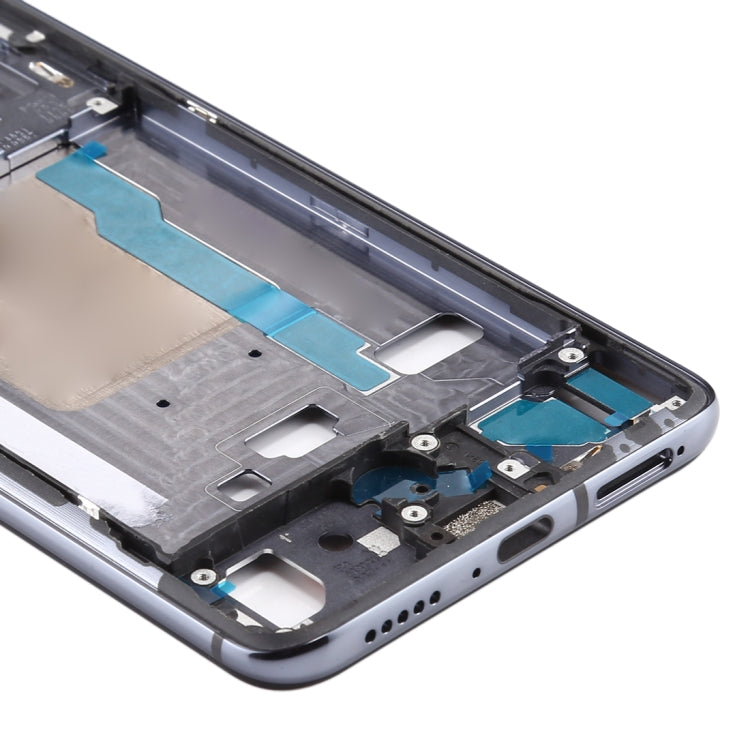 Plaque de lunette de cadre LCD de boîtier avant avec touches latérales pour Xiaomi Redmi K30 Pro