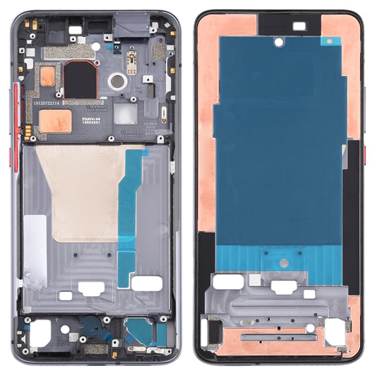 Plaque de lunette de cadre LCD de boîtier avant avec touches latérales pour Xiaomi Redmi K30 Pro