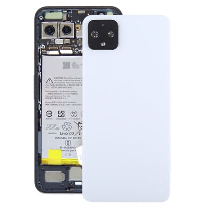 Couvercle arrière de la batterie avec couvercle d'objectif d'appareil photo pour Google Pixel 4XL, For Google Pixel 4XL