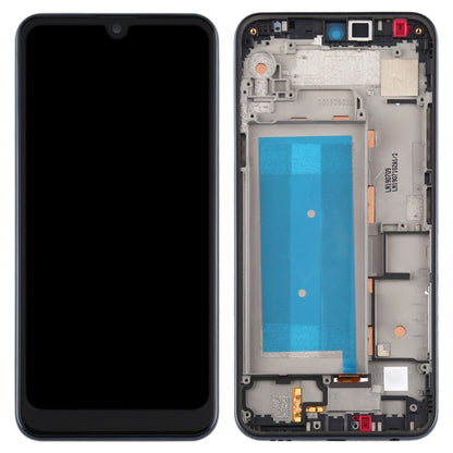 Écran LCD et numériseur complet avec cadre pour LG Q60, Double SIM