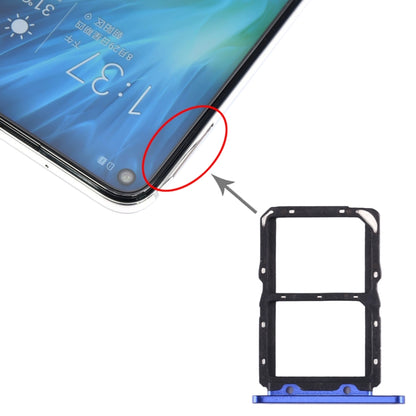 Tiroir Carte SIM + Tiroir Carte SIM pour Huawei Honor 20S, For Huawei Honor 20S, For Huawei Honor 20S (Dark Blue)