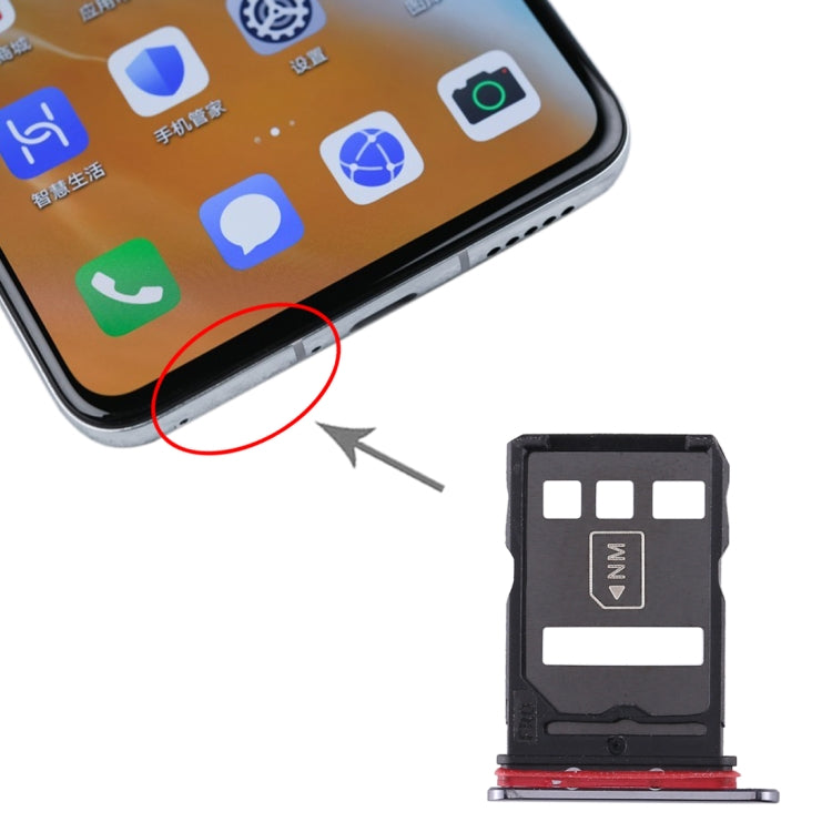 Tiroir Carte SIM + Tiroir Carte NM pour Huawei P40