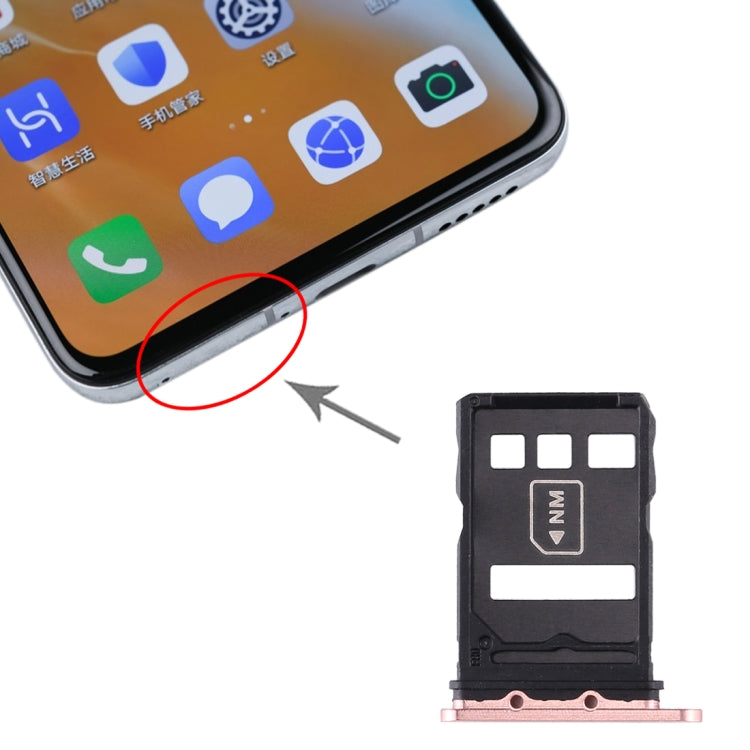 Tiroir Carte SIM + Tiroir Carte NM pour Huawei P40