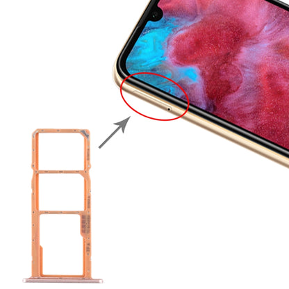 Tiroir Carte SIM + Tiroir Carte SIM + Tiroir Carte Micro SD pour Huawei Honor Play 3e, For Huawei Honor Play 3e