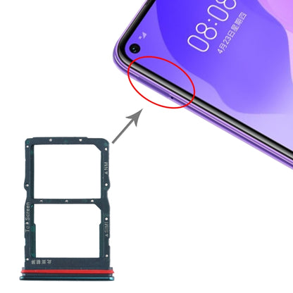 Tiroir Carte SIM + Tiroir Carte NM pour Huawei Honor 30S / Nova 7 SE, For Huawei Honor 30S