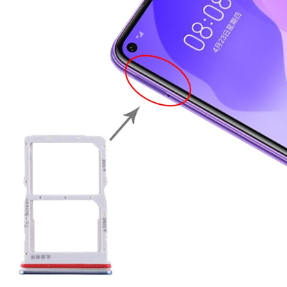 Tiroir Carte SIM + Tiroir Carte NM pour Huawei Honor 30S / Nova 7 SE, For Huawei Honor 30S