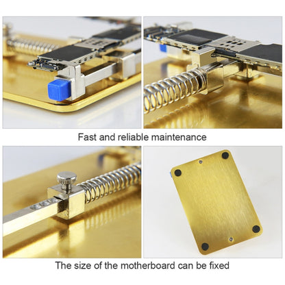 BST- 001C Circuit imprimé en acier inoxydable, à dessouder, support de réparation de PCB, fixations, outil de réparation de téléphones portables