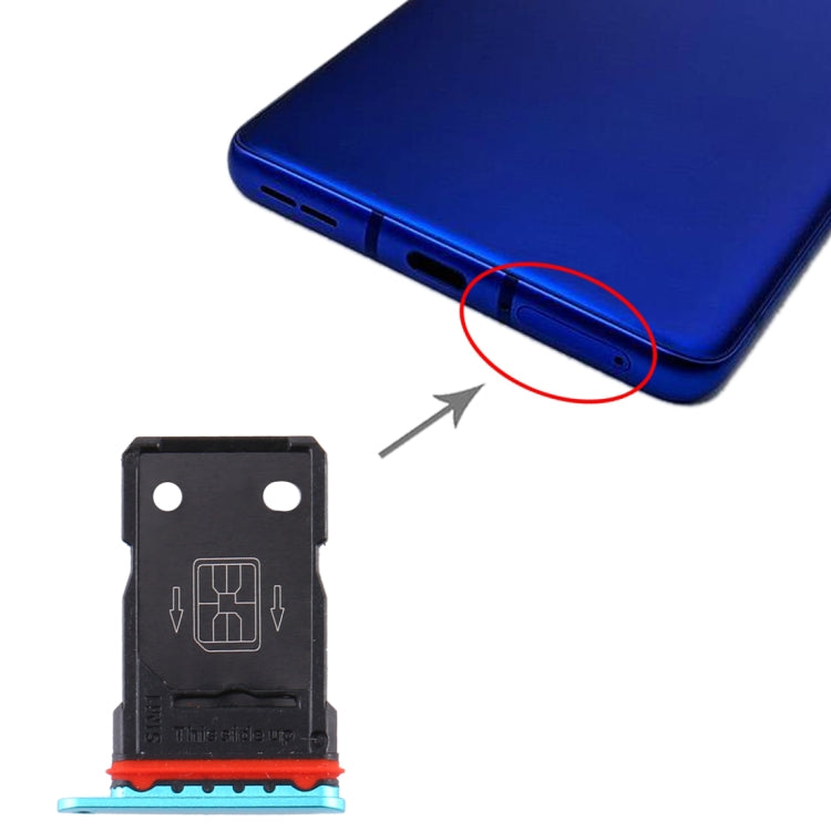 Pour OnePlus 8 Pro Plateau de carte SIM + Plateau de carte SIM