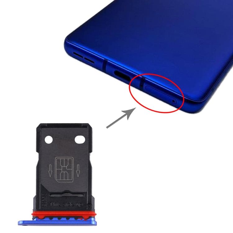Pour OnePlus 8 Pro Plateau de carte SIM + Plateau de carte SIM