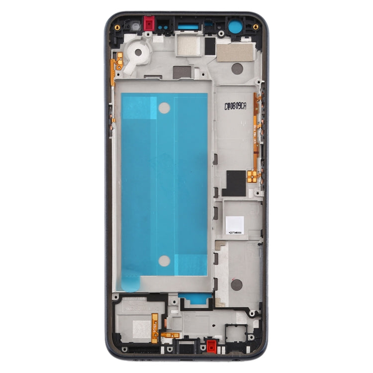 Plaque de cadre LCD du boîtier avant pour LG K40 / K12 + K12 Plus / X4 2019 X420EM X420BMW X420EMW X420HM X420 X420N160 ; (version double SIM)