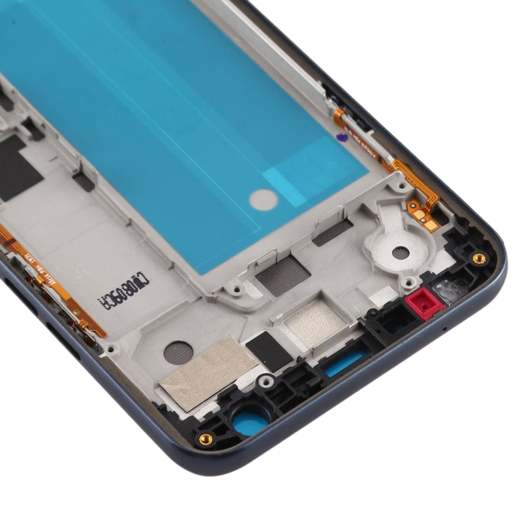 Plaque de cadre LCD du boîtier avant pour LG K40 / K12 + K12 Plus / X4 2019 X420EM X420BMW X420EMW X420HM X420 X420N160 ; (version double SIM)