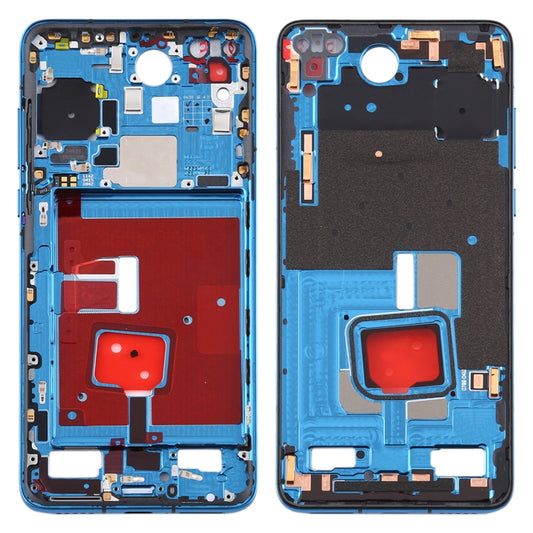 Plaque de lunette de cadre central d'origine avec touches latérales pour Huawei P40