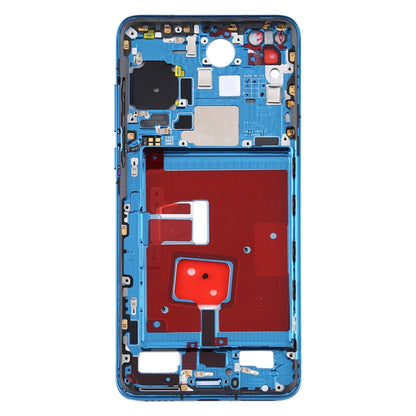 Plaque de lunette de cadre central d'origine avec touches latérales pour Huawei P40