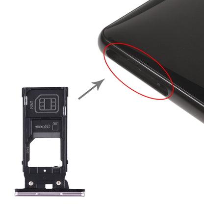 Tiroir Carte SIM + Tiroir Carte SIM + Tiroir Carte Micro SD pour Sony Xperia XZ2