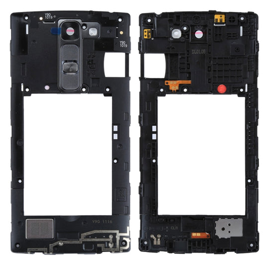 Cadre central pour LG C90 H500, avec sonnerie de haut-parleur, objectif de caméra arrière et bouton d'accueil