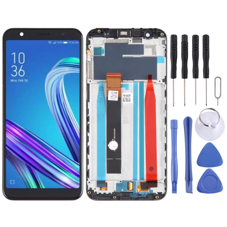 Écran LCD et numériseur assemblage complet avec cadre pour Asus ZenFone Max M1 ZB555KL X00PD