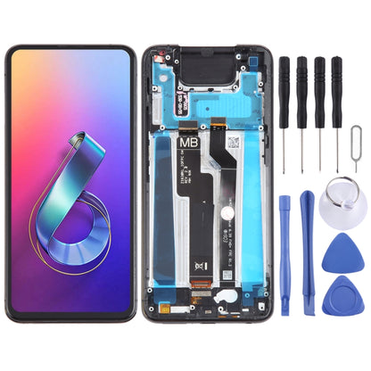 Écran LCD et numériseur complet avec cadre pour Asus Zenfone 6 ZS630KL I01WD