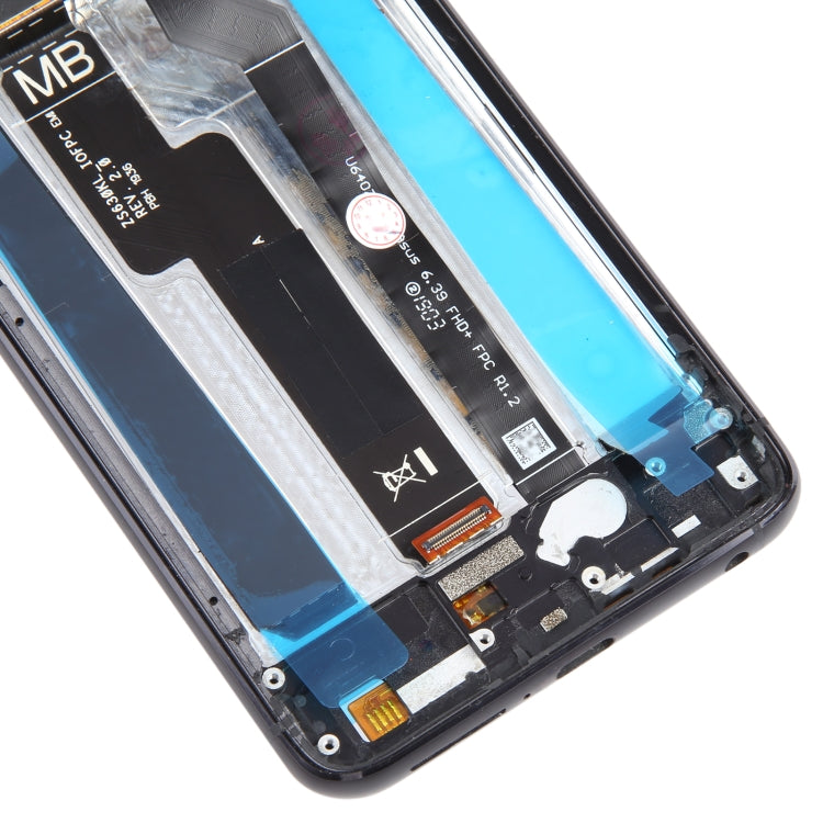 Écran LCD et numériseur complet avec cadre pour Asus Zenfone 6 ZS630KL I01WD
