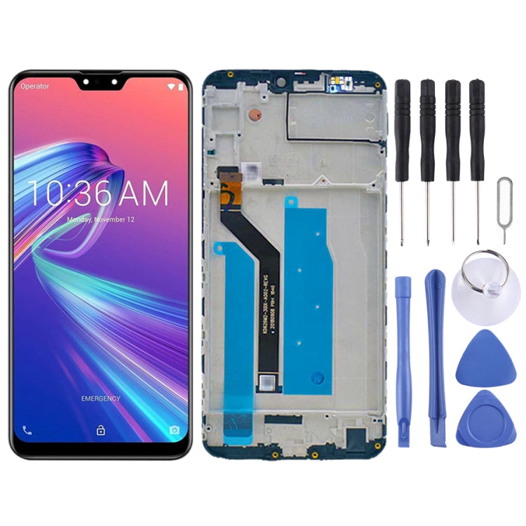Écran LCD et numériseur assemblage complet avec cadre pour Asus Zenfone Max Pro M2 ZB631KL X01BDA