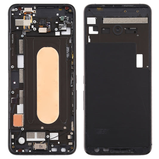 Plaque de cadre central avec touches latérales pour Asus ROG Phone II ZS660KL
