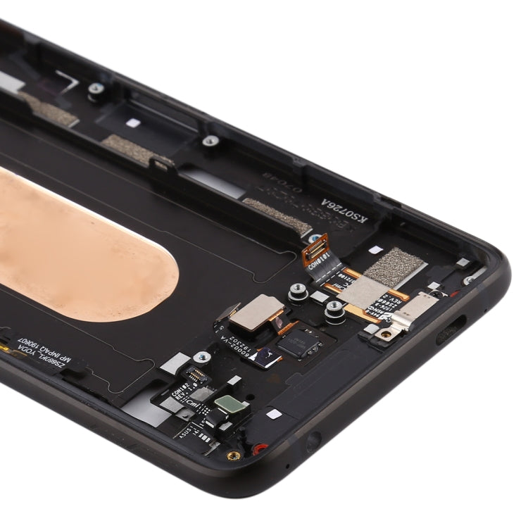 Plaque de cadre central avec touches latérales pour Asus ROG Phone II ZS660KL