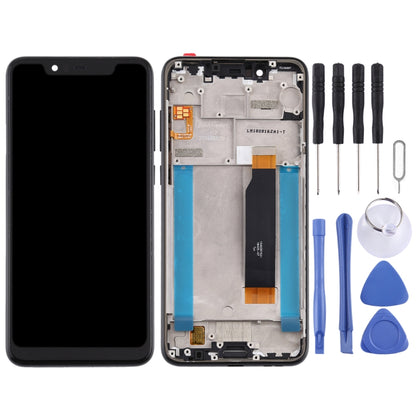 Écran LCD et numériseur assemblage complet avec cadre pour Nokia 5.1 Plus/X5/TA-1102 TA-1105 TA-1108 TA-1109 TA-1112 TA-1120 TA-1199