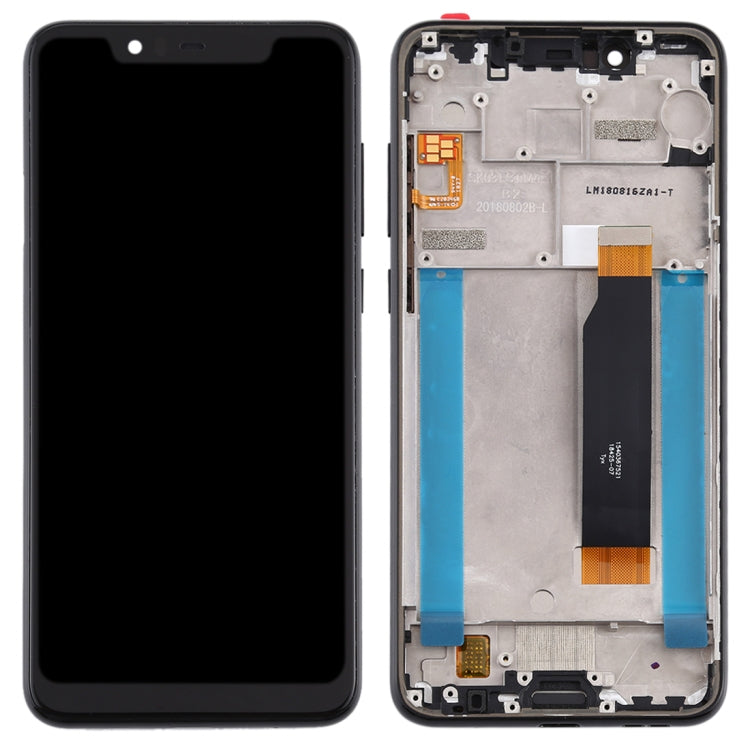 Écran LCD et numériseur assemblage complet avec cadre pour Nokia 5.1 Plus/X5/TA-1102 TA-1105 TA-1108 TA-1109 TA-1112 TA-1120 TA-1199