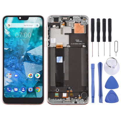 Écran LCD et numériseur complet avec cadre pour Nokia 7.1 TA-1100 TA-1096 TA-1095 TA-1085 TA-1097