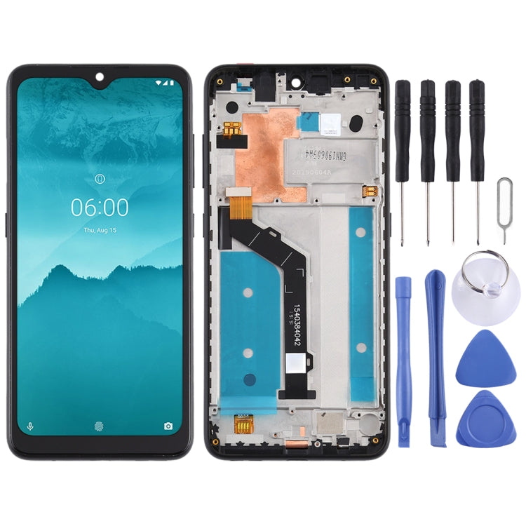 Écran LCD et numériseur complet avec cadre pour Nokia 6.2 TA-1198 TA-1200 TA-1187 TA-1201