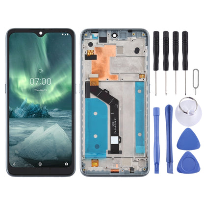 Écran LCD et numériseur complet avec cadre pour Nokia 6.2 TA-1198 TA-1200 TA-1187 TA-1201