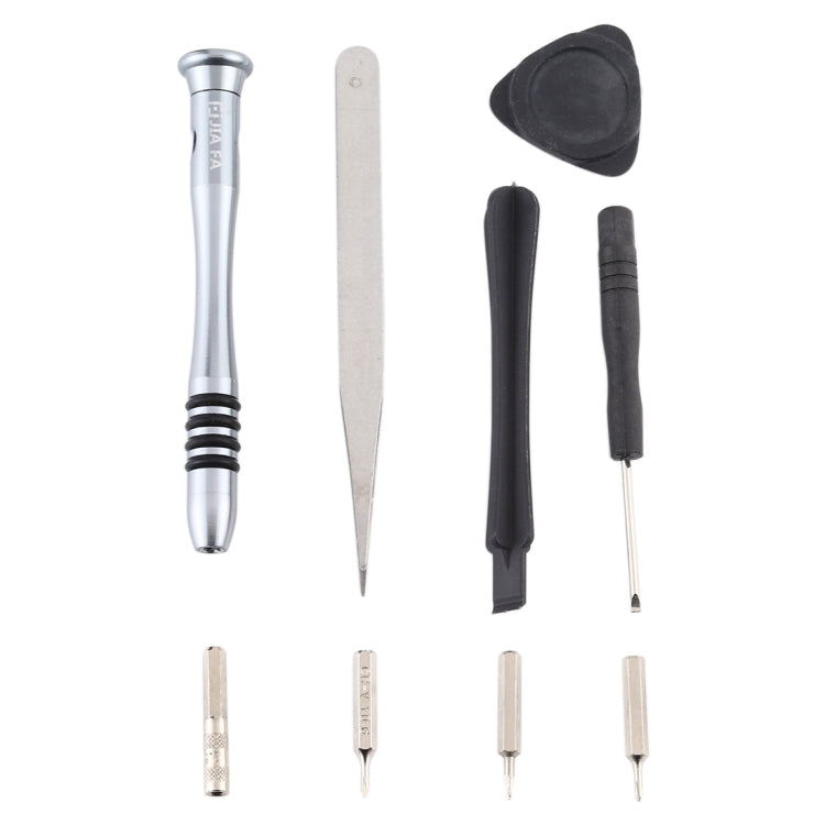 JIAFA JF-669 Outils de réparation de démontage de téléphone portable 9 en 1