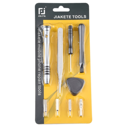 JIAFA JF-669 Outils de réparation de démontage de téléphone portable 9 en 1