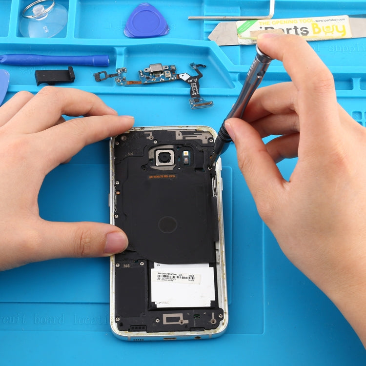 JIAFA JF-669 Outils de réparation de démontage de téléphone portable 9 en 1