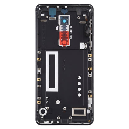 Couvercle arrière de la batterie avec bouton d'alimentation et de Volume, câble flexible et couvercle d'objectif d'appareil photo pour Nokia 5 TA-1024 TA-1027 TA-1044 TA-1053