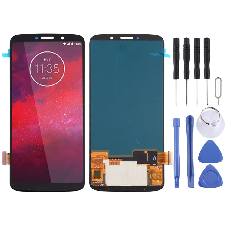 Écran LCD et numériseur complet pour Motorola Moto Z3