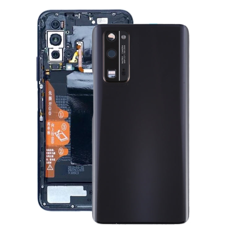 Couvercle arrière de batterie d'origine avec couvercle d'objectif d'appareil photo pour Huawei Honor 30 Pro