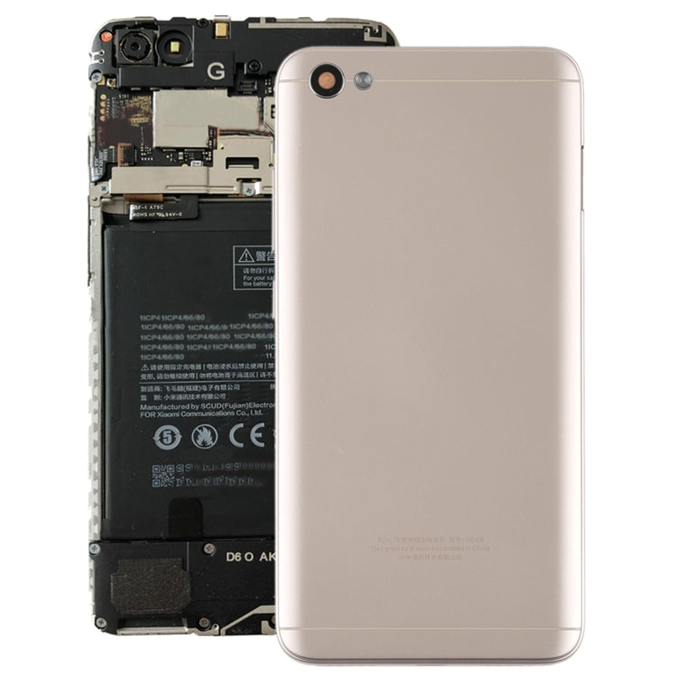 Coque arrière avec objectif d'appareil photo et touches latérales pour Xiaomi Redmi Note 5A, For Xiaomi Redmi Note 5A, For Redmi Note 5A