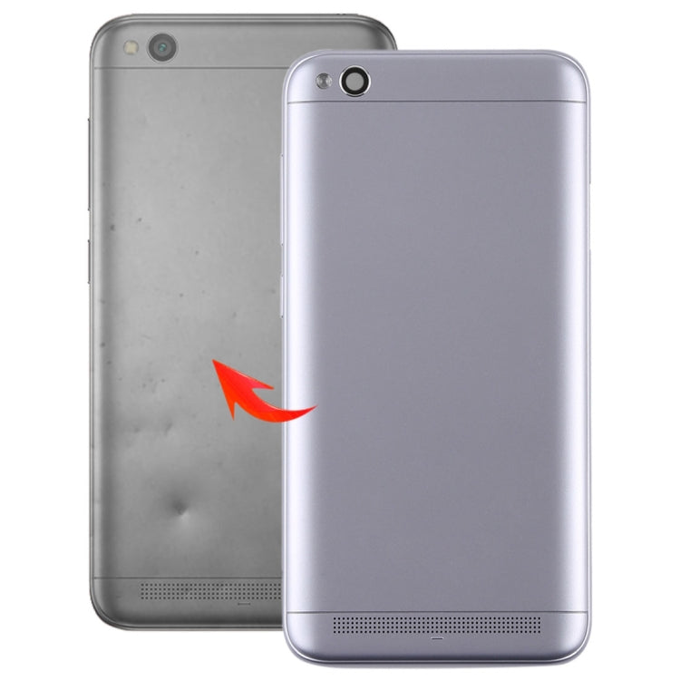 Coque arrière avec objectif d'appareil photo et touches latérales pour Xiaomi Redmi 5