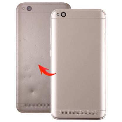 Coque arrière avec objectif d'appareil photo et touches latérales pour Xiaomi Redmi 5