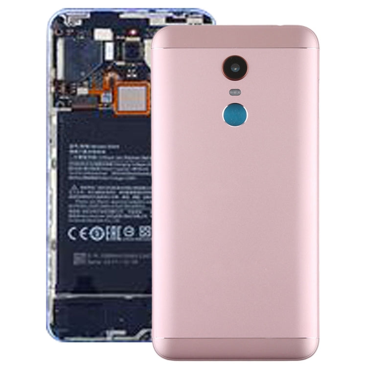 Coque arrière avec objectif d'appareil photo et touches latérales pour Xiaomi Redmi 5 Plus