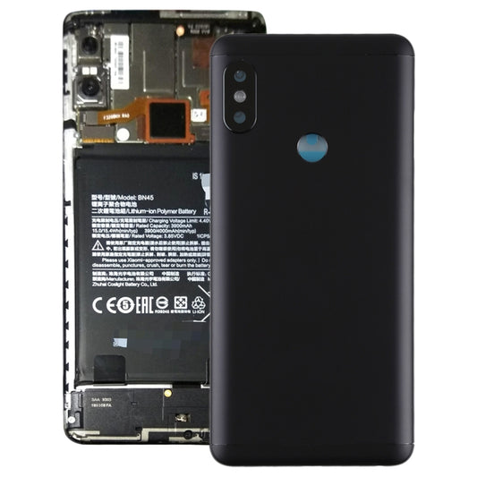 Coque arrière avec objectif d'appareil photo et touches latérales pour Xiaomi Redmi Note 5, For Redmi Note 5, Redmi Note 5