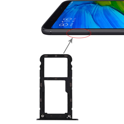 2 Tiroir Carte SIM / Tiroir Carte Micro SD pour Xiaomi Redmi 5 Plus