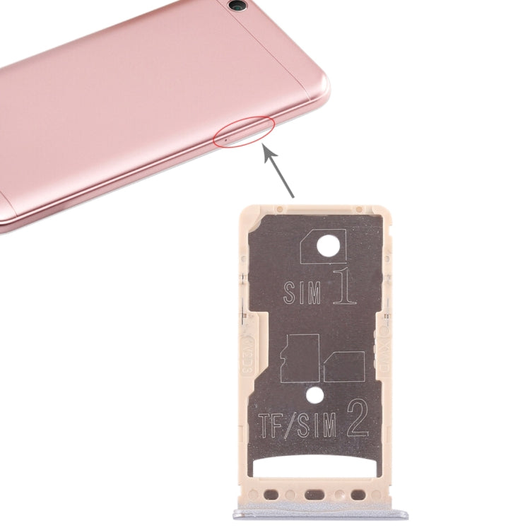 2 Tiroir Carte SIM / Tiroir Carte Micro SD pour Xiaomi Redmi 5A