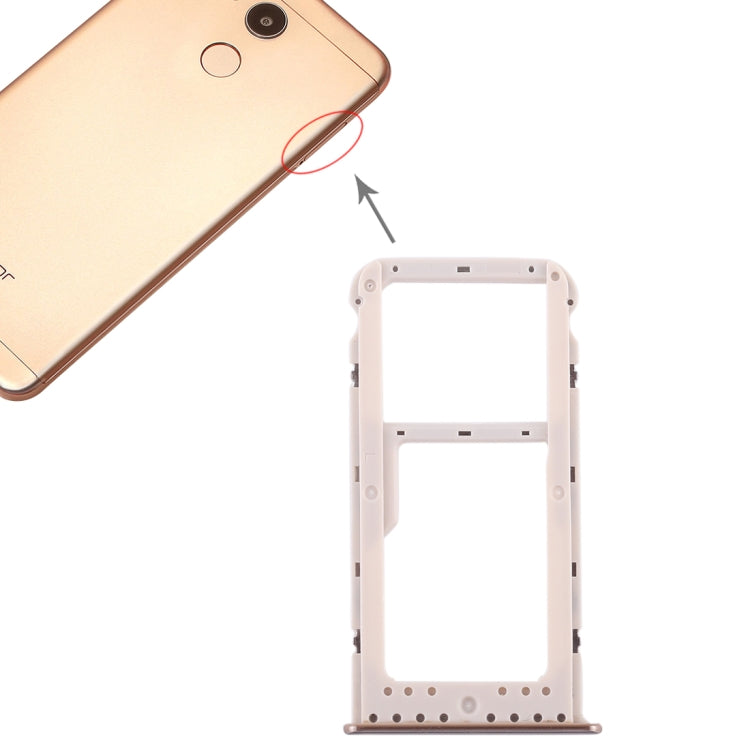 Tiroir Carte SIM + Tiroir Carte SIM / Tiroir Carte Micro SD pour Huawei Honor V9 Play, For Honor V9 Play